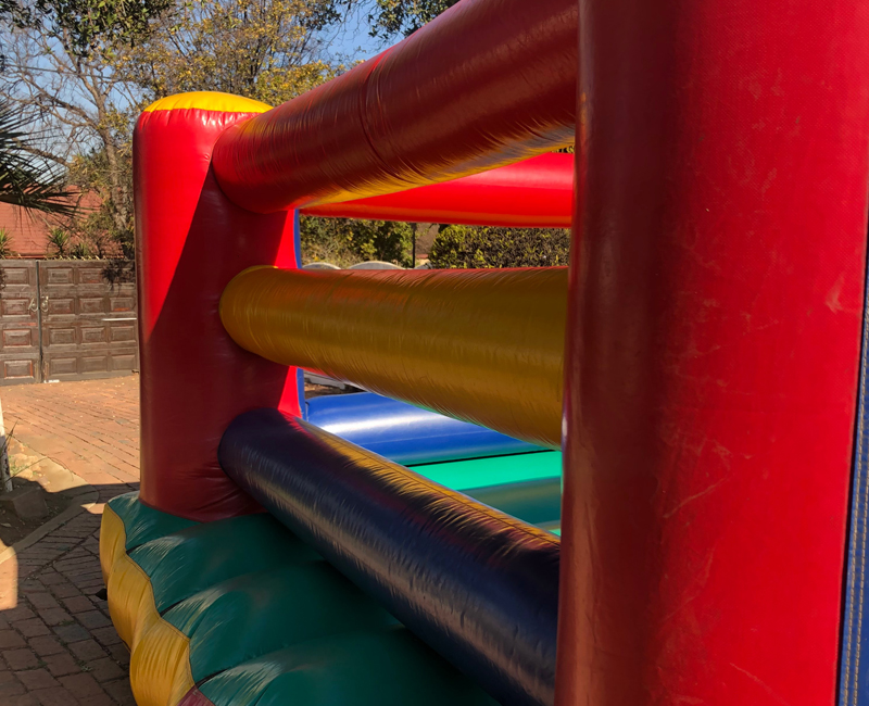 Boxing ring close up